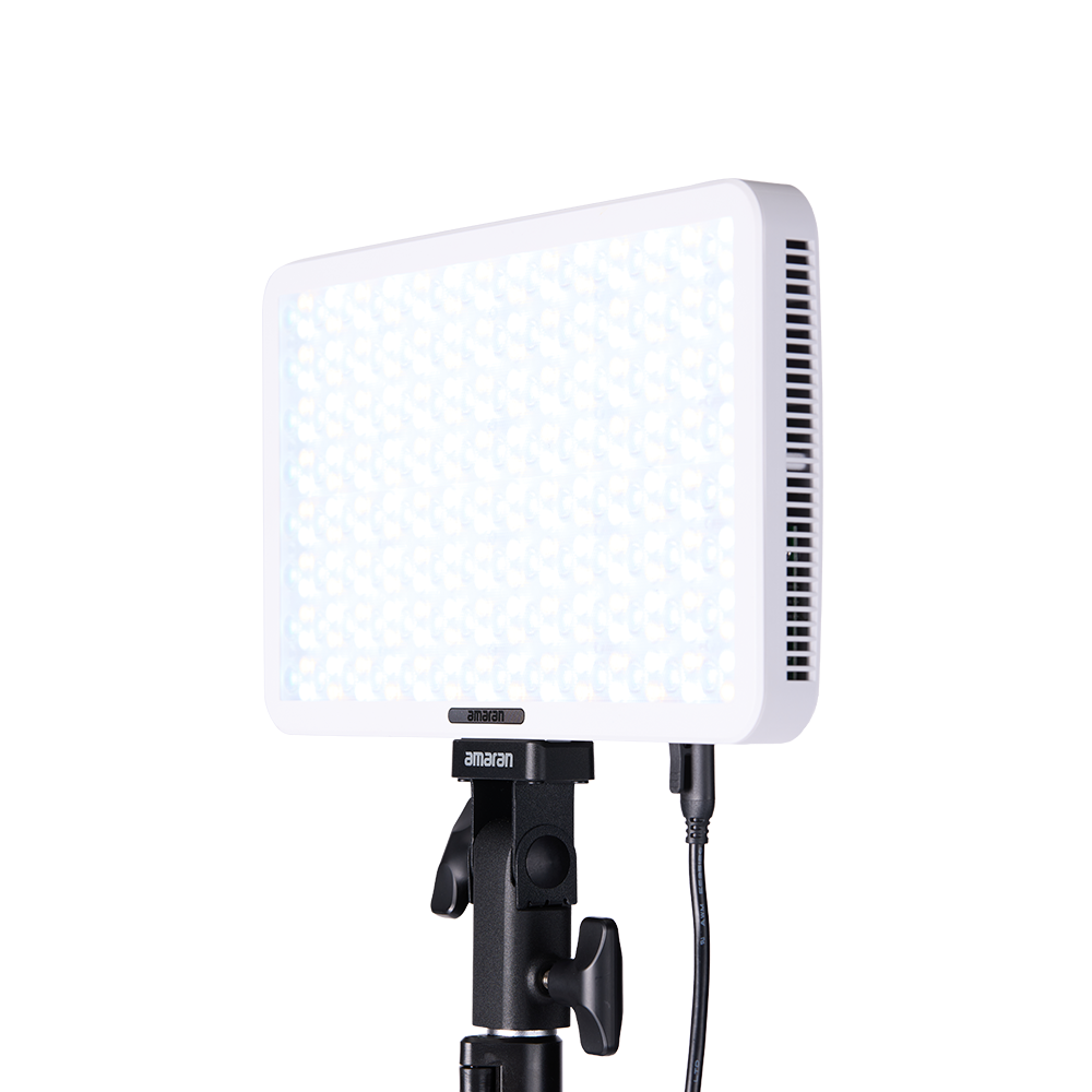 amaran Pano 60c Kit (White), 60W Full-Color Panel LED Light, 2,300K - 10,000K CCT, CRI 96