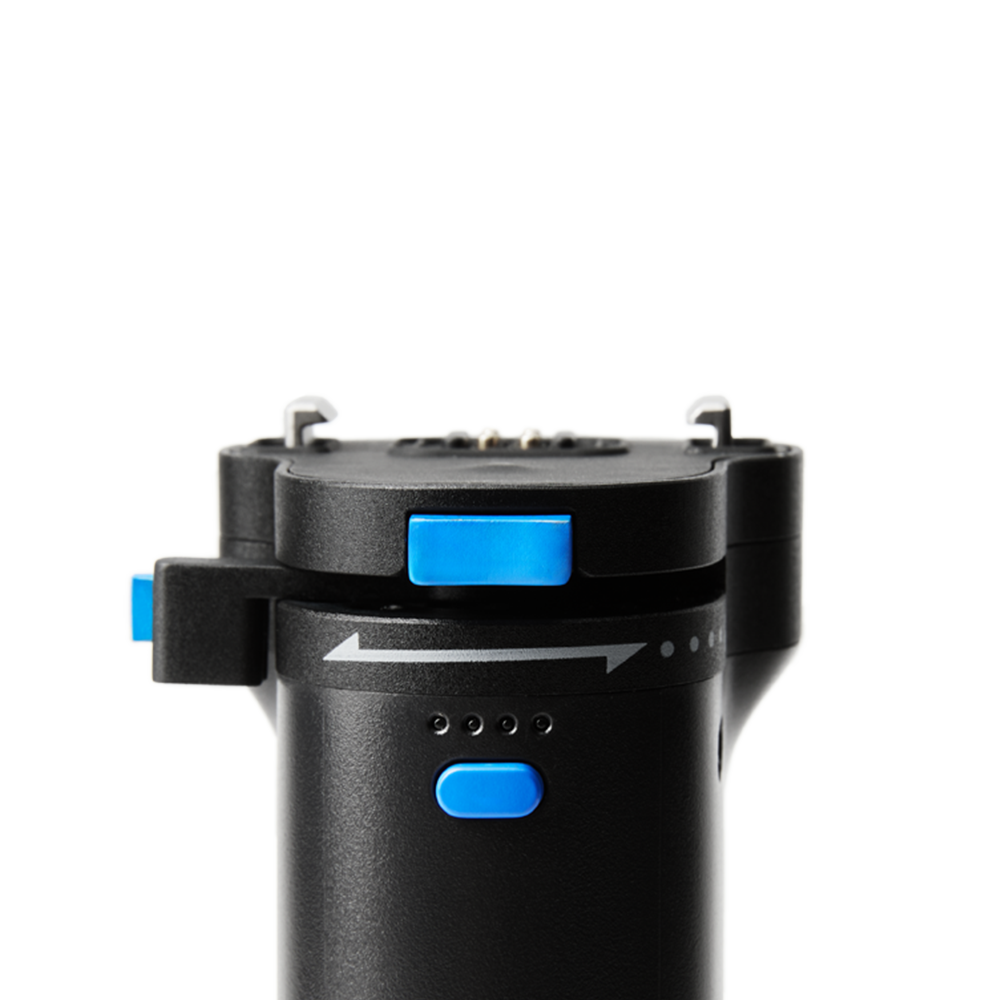 amaran Peak 75, 66.6Wh all-in-one portable grip mobile power solution with native amaran Ace E-Lock
