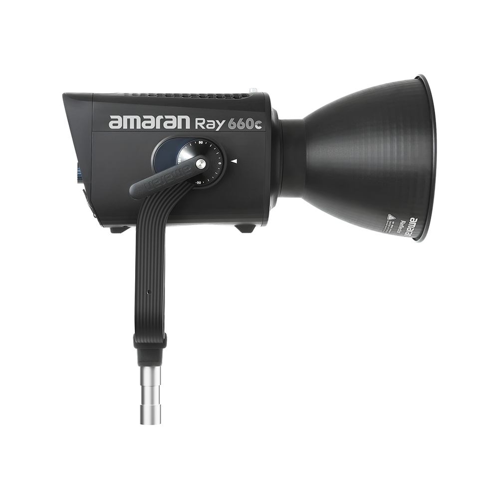 amaran Ray 660c, 660W full-color Bowens Mount COB light powered by OmniColor