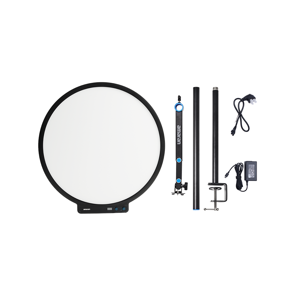 amaran Verge Max Kit (Charcoal), 60W Bi-Color Panel LED Light, 2,700K - 6,500K CCT, CRI 96
