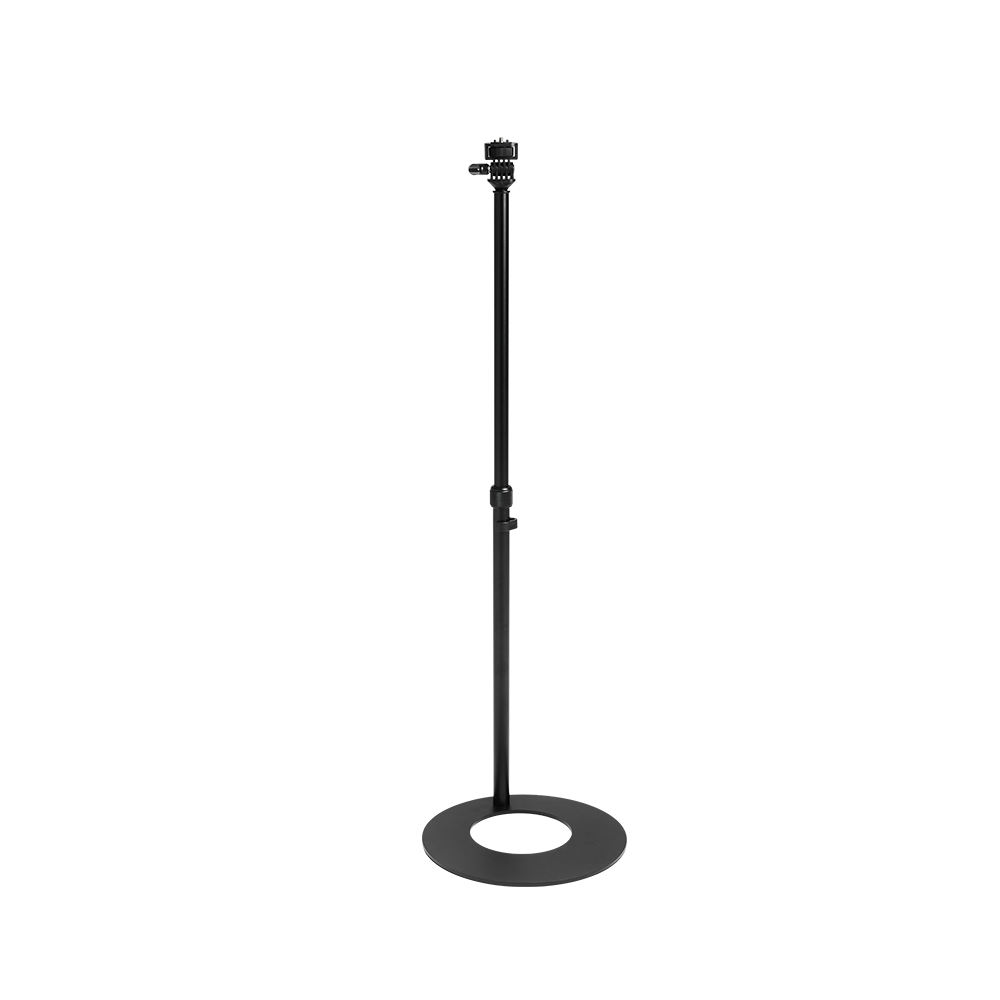amaran Light Stand (2m), 87cm (2.83ft) height-adjustable desktop stand for desk-based setups and tabletop lighting