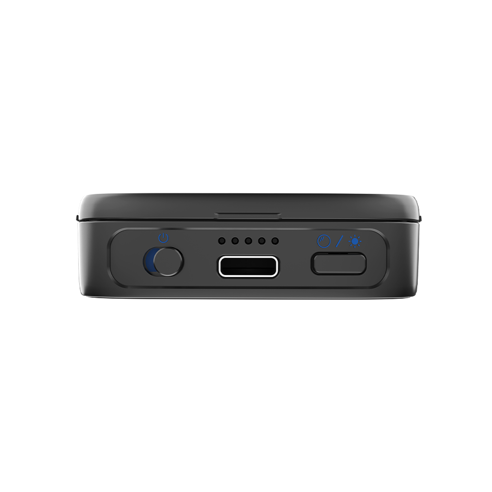amaran Go (Charcoal), Ultra-compact, MagSafe & Qi2 compatible mini phone light for aspiring creators