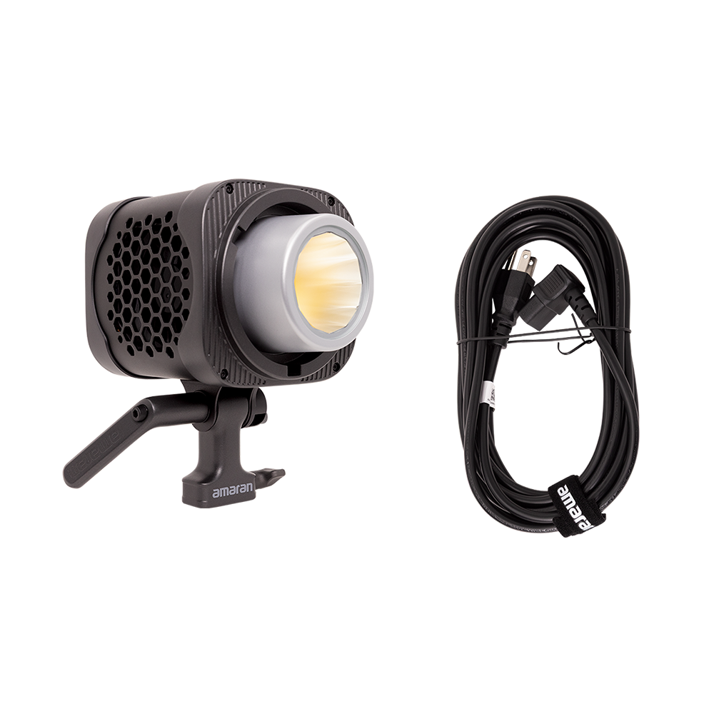 amaran Halo 300x, Compact, 305W bi-color Bowens Mount COB light for everyday creator setups
