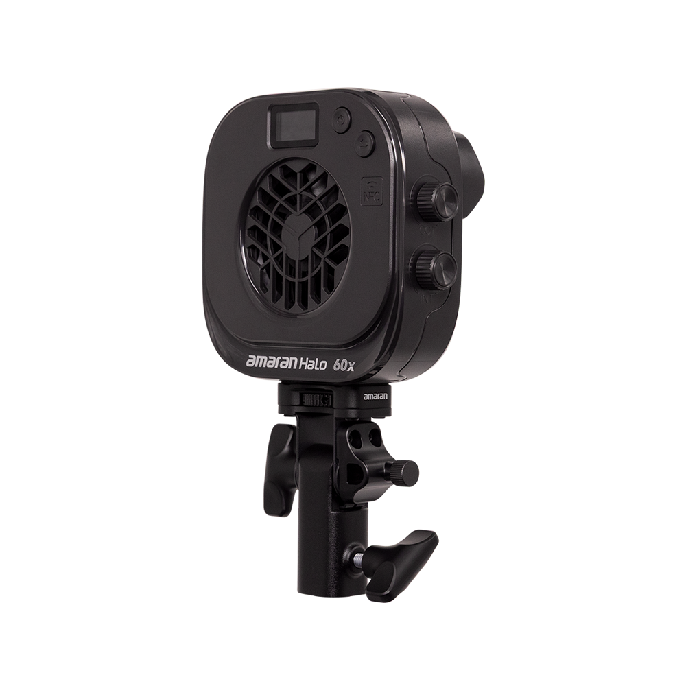 amaran Halo 60x, Ultra-compact, 63W bi-color Bowens Mount COB light for everyday creator setups