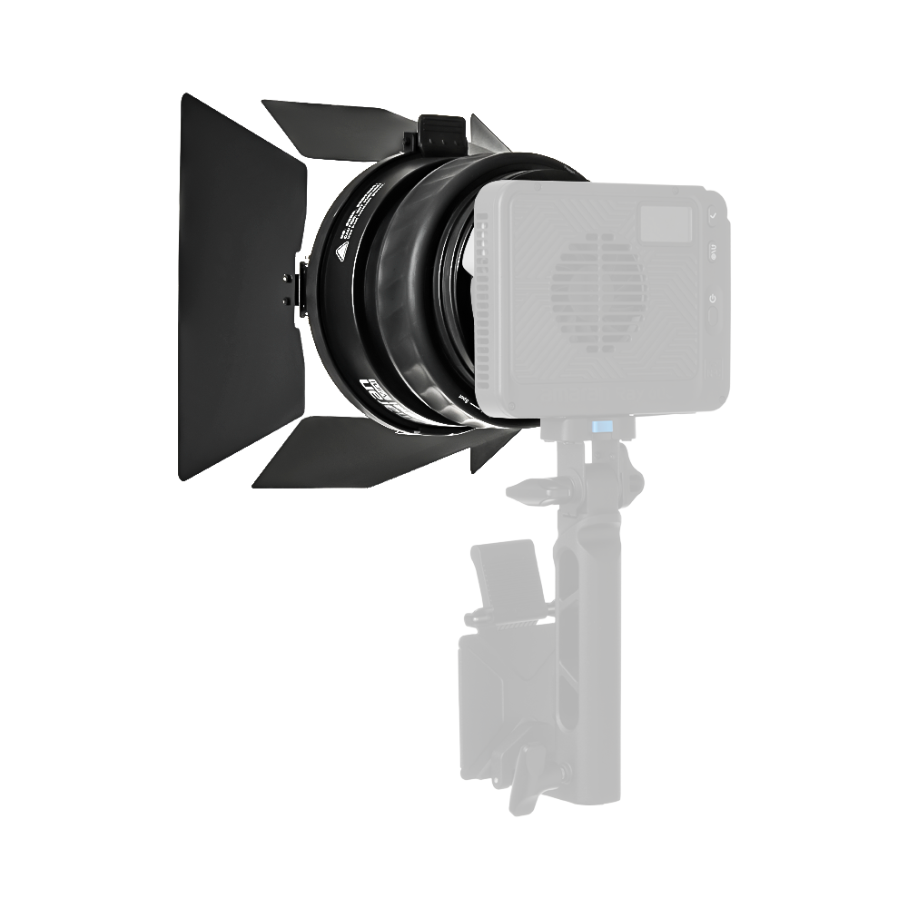 amaran Mini Fresnel, Ultra-compact Bowens Mount fresnel attachment designed for amaran Ray 60c & 120c