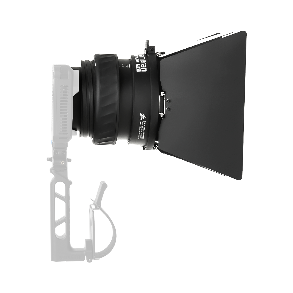 amaran Mini Fresnel, Ultra-compact Bowens Mount fresnel attachment designed for amaran Ray 60c & 120c