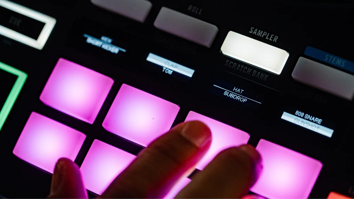 Rane FOUR, 4-Deck Stems DJ Controller for Serato DJ Pro