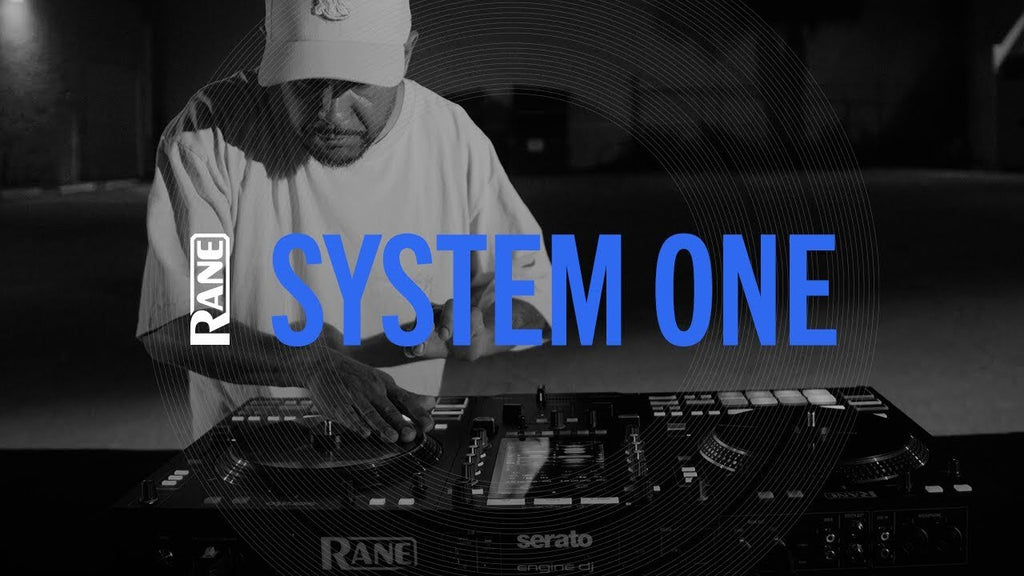Rane System One, Serato DJ Pro Performance System with ONE Motorized Controller and Twelve MKII Deck