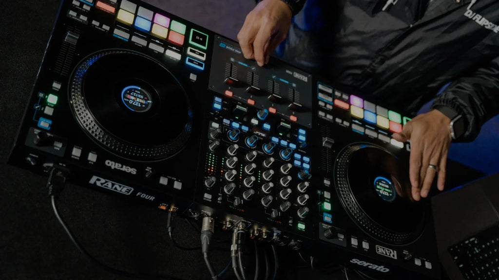 Rane FOUR, 4-Deck Stems DJ Controller for Serato DJ Pro