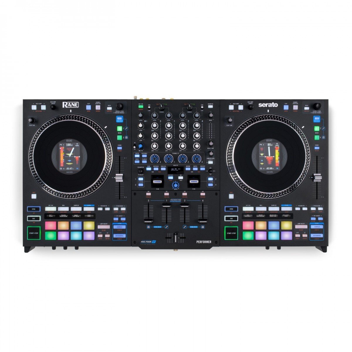 Rane Performer, 4-Channel Performance DJ Mixer for Serato DJ Pro with Stems Control