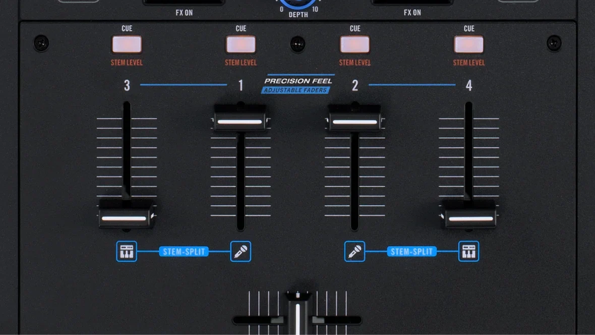 Rane Performer, 4-Channel Performance DJ Mixer for Serato DJ Pro with Stems Control
