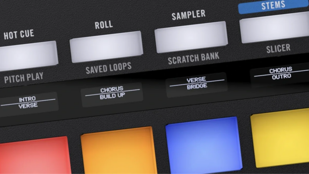 Rane FOUR, 4-Deck Stems DJ Controller for Serato DJ Pro