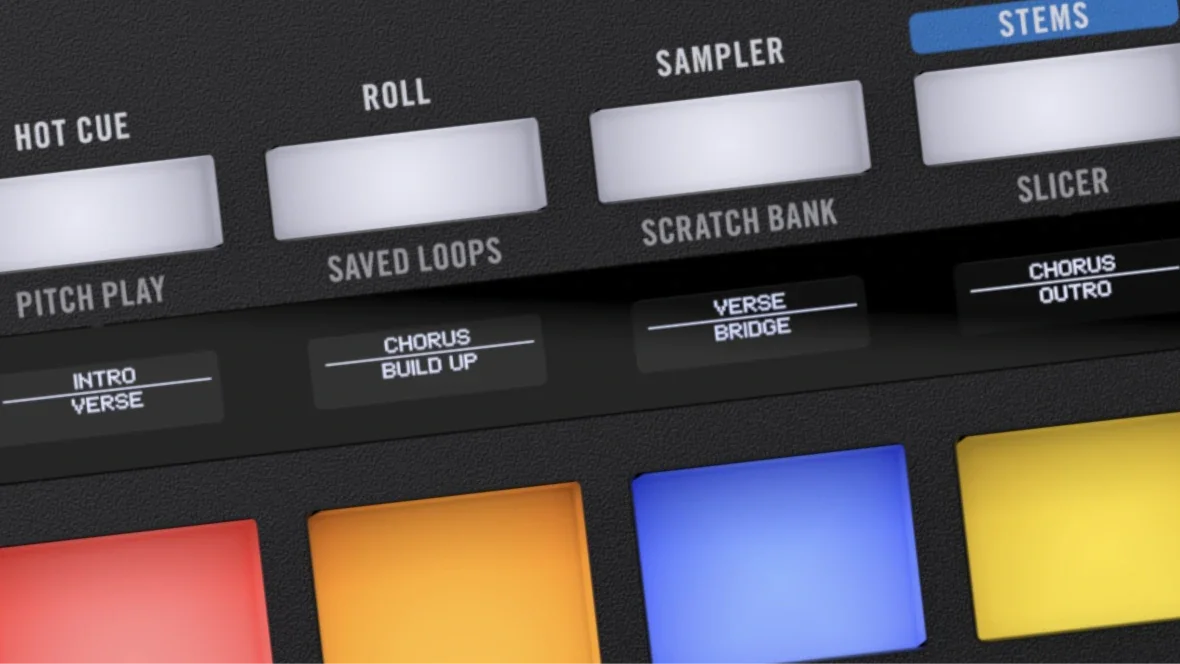 Rane FOUR, 4-Deck Stems DJ Controller for Serato DJ Pro
