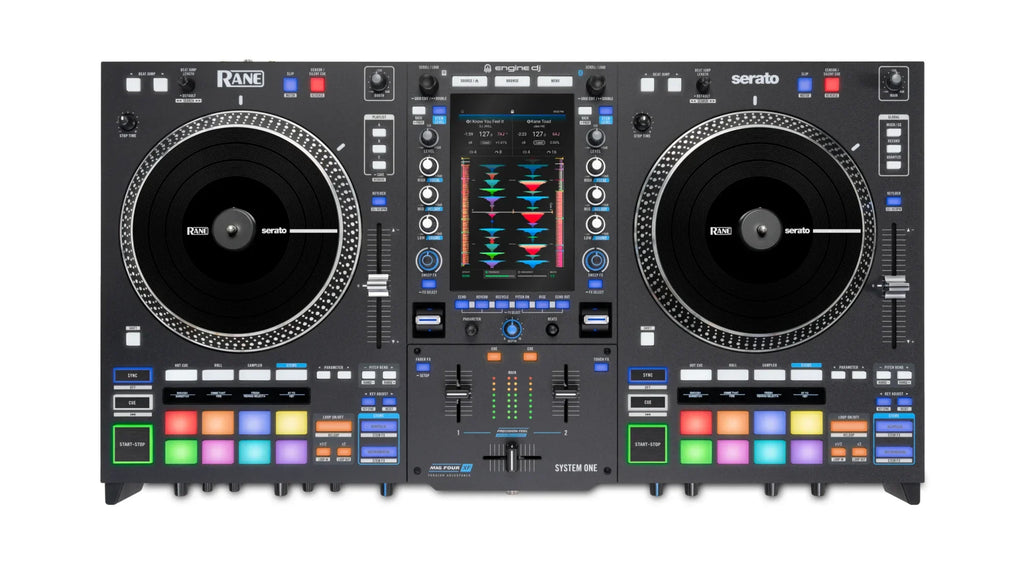 Rane System One, Serato DJ Pro Performance System with ONE Motorized Controller and Twelve MKII Deck