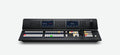 Blackmagic ATEM 1 M/E Advanced Panel 20, Larger 1 M/E hardware panel with 20 input buttons and 2 system control LCDs, plus buttons for control of 4 upstream keyers, 4 downstream keyers and 4 M/E rows