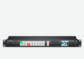 Blackmagic ATEM 2 M/E Constellation HD, Advanced 2 M/E live production switcher includes 20 standards converted 3G-SDI inputs, 12 x 3G-SDI aux outputs, 2 DVEs, 8 ATEM Advanced Keyers, 2 multiviews and a SuperSource for a total of 6 DVEs