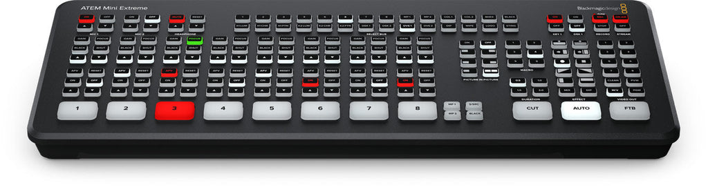 Blackmagic ATEM Mini Pro ISO, This model has the features of ATEM Mini Pro plus 5 record streams for clean feeds of all inputs