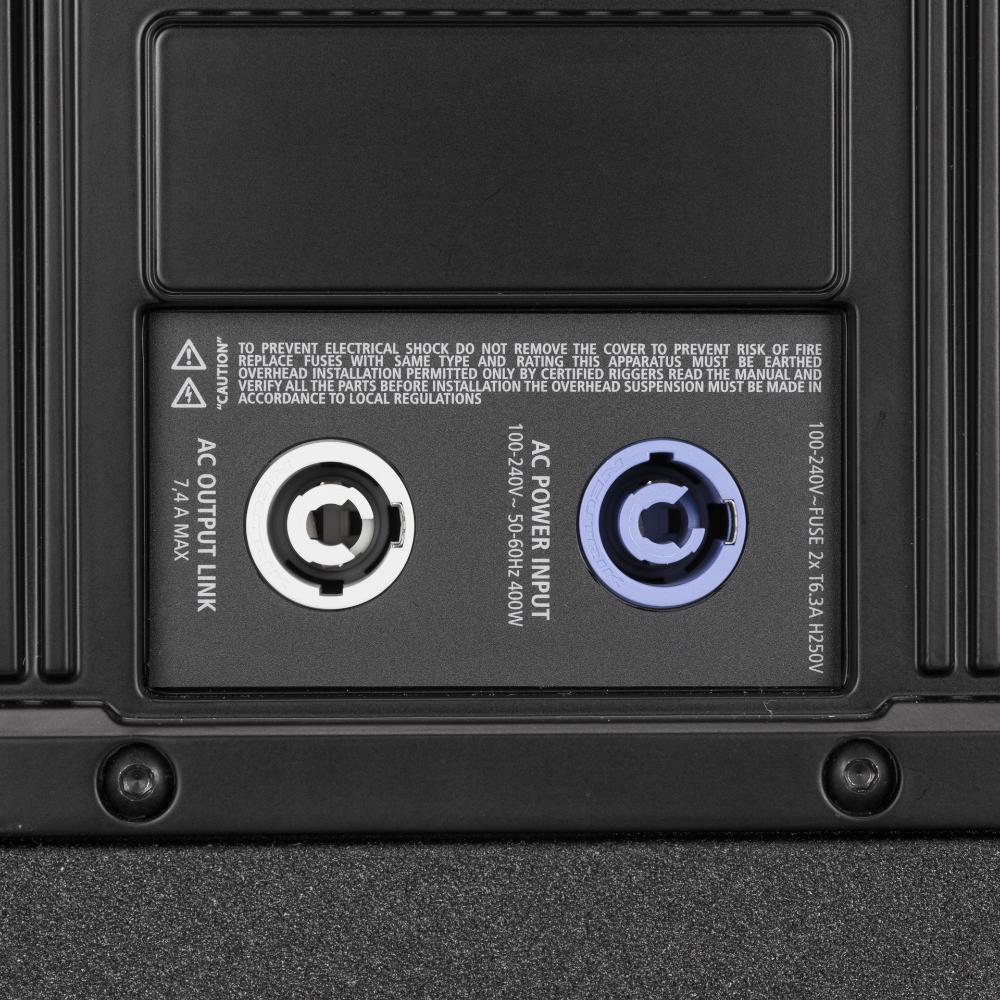 RCF TTL6-A - Active 4400W Dual 12" 3-way Line Source Speaker (RDNET Ready)