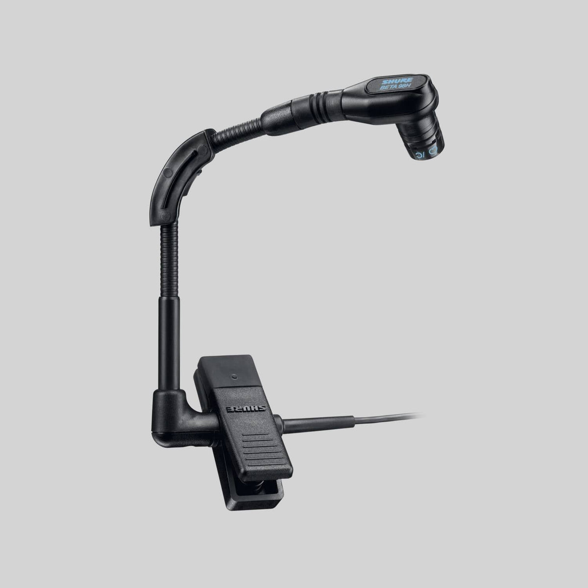 Shure BLX14/B98-H9, Wireless Instrument System with Beta 98H/C Clip-on Gooseneck Microphone, Instrument System with (1) BLX4 Wireless Receiver, (1) BLX1 Bodypack Transmitter, and (1) WB98H/C Cardioid Condenser Instrument Microphone