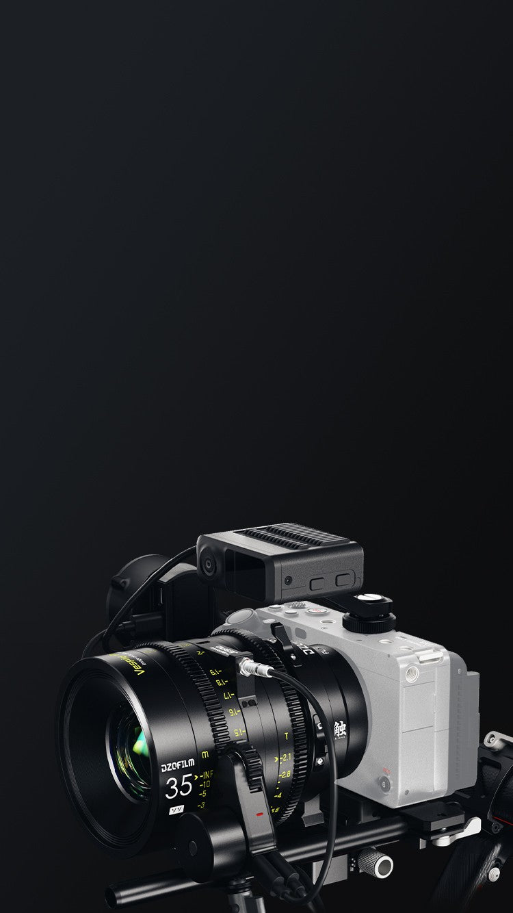 DZOFILM Vespid Cyber Full-frame Prime Lens-35mm T2.1 (PL and EF mount, with data), Full-Frame Cine Prime, PL and EF Mount, Manual Focus and Iris, Cine-Standard 0.8 MOD Gears