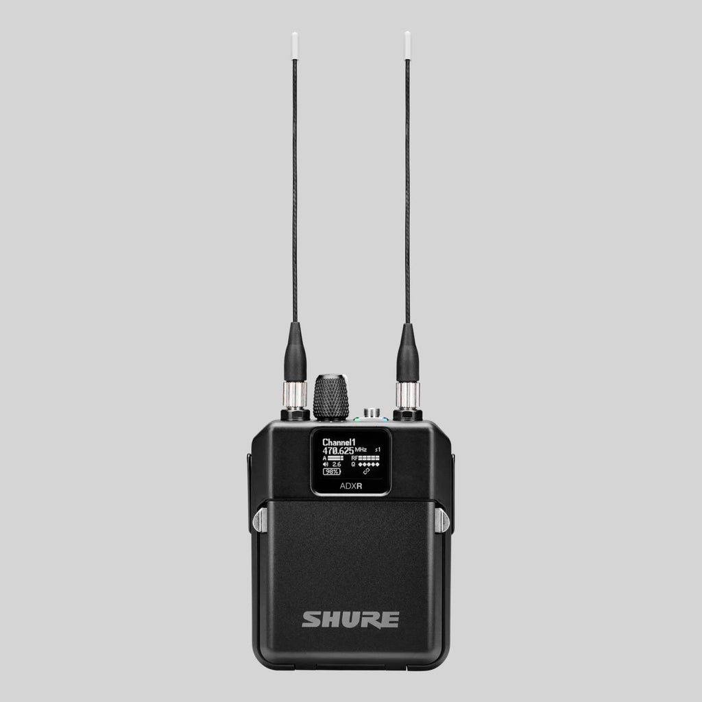 Shure ADXR-B, Axient Digital PSM Wireless Bodypack Receiver, Axient Digital PSM Adxr Bodypack Receiver B 606-810 MHz