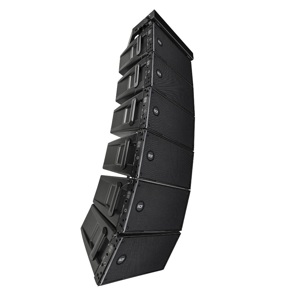 RCF HDL10-A-W - Active 1400W Dual 8" 2-Way Line Array (White)