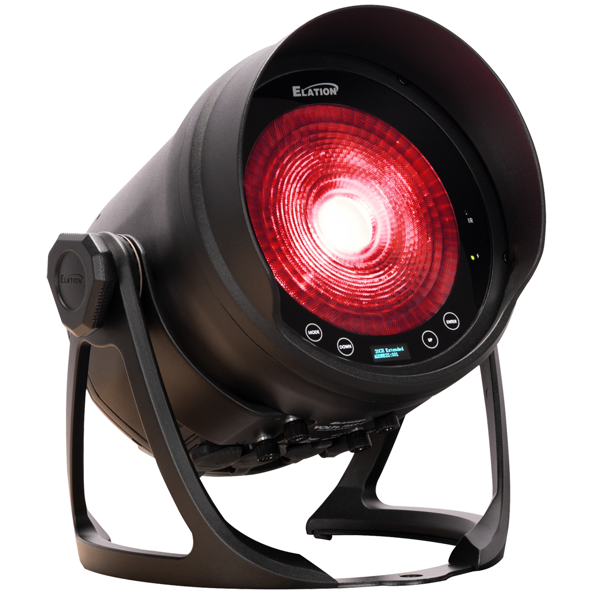 Elation VOLT+ PAR L, 60W RGBLA+UV LED Battery Wireless PAR, 3,600 Lumens
