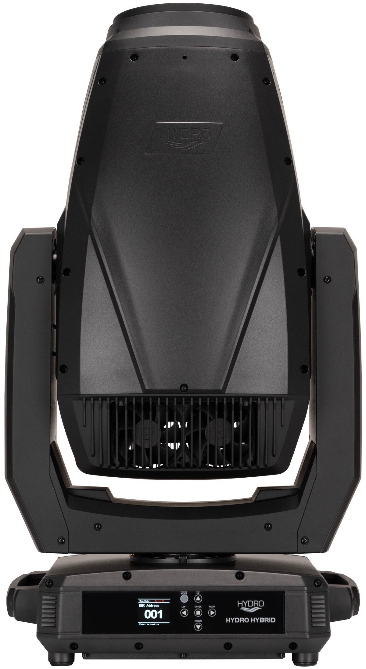 ADJ Hydro Hybrid, Fixture, IP65 with 420 Watt Osram Sirius Discharge Lamp, 4000 Hr Lamp, CMY Color Mixing, Frost Filter, Motorized Zoom, 2 x Prism, 2 x Gobo Wheel (one Rotating, One Static)