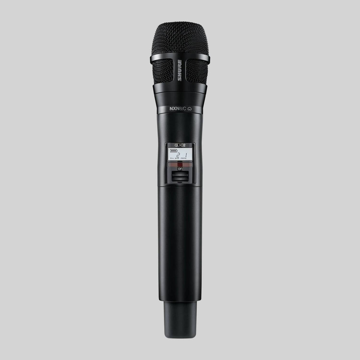 Shure QLXD2/N8CB-H50, Handheld Transmitter with Nexadyne 8/C Capsule, QLXD2 Wireless HH W/N8CB Head