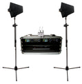 VocoPro BenchMark-Dual-BP - Dual Touring Grade True Diversity wireless system with Antenna Distribution System and Active