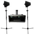 VocoPro BenchMark-Dual-HH - Dual Touring Grade True Diversity wireless system with Antenna Distribution System and Active