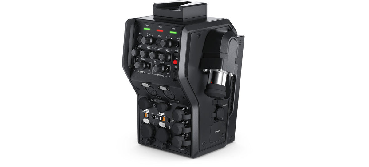 Blackmagic URSA Studio Viewfinder G2, Turn URSA Broadcast into a professional studio camera with large and bright 7 inch screen, removable sunshade, adjustable mount and knobs for control of brightness, contrast and focus peaking