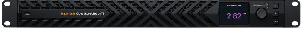 Blackmagic Cloud Store Ultra 48TB, Extremely high performance 48TB network storage, ideal for HyperDeck Extreme ISO