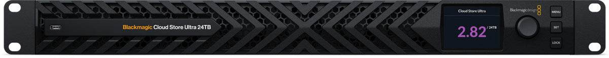 Blackmagic Cloud Store Ultra 48TB, Extremely high performance 48TB network storage, ideal for HyperDeck Extreme ISO
