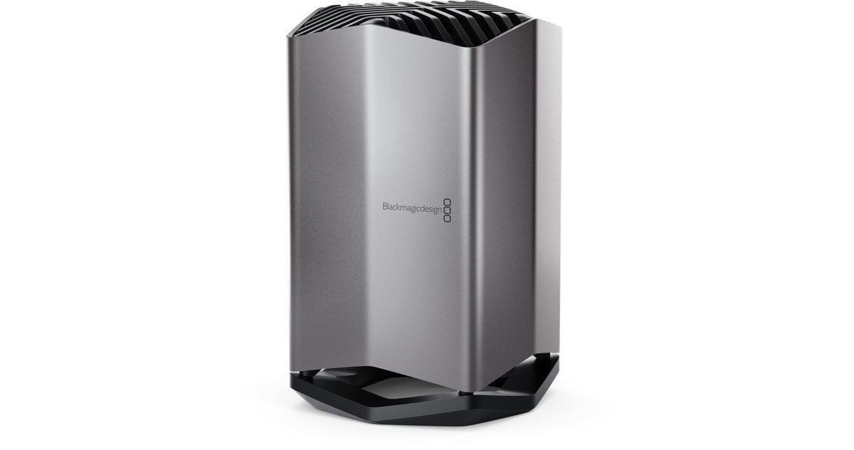 Blackmagic Media Dock, Accelerate your post production workflow by mounting, network sharing and uploading to Blackmagic Cloud media from up to 3 Blackmagic Media Modules