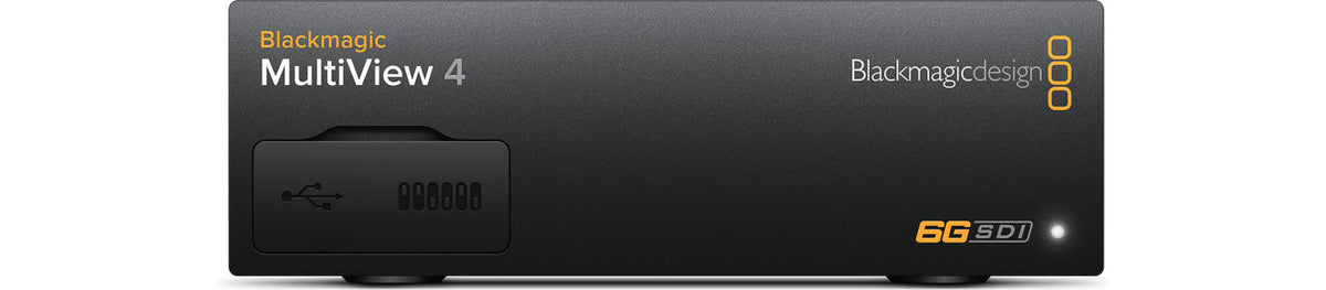 Blackmagic MultiView 16, Multiview supports up to 16 views on an HD or Ultra HD monitor
