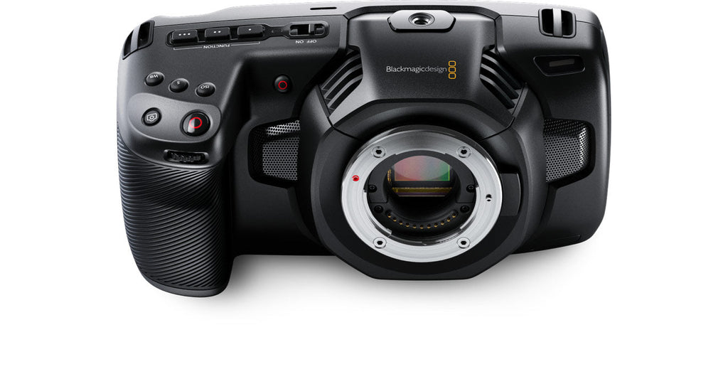 Blackmagic Pocket Cinema Camera Pro EVF, High quality viewfinder with built in proximity sensor, 4 element glass diopter, built in status information, and a digital focus chart