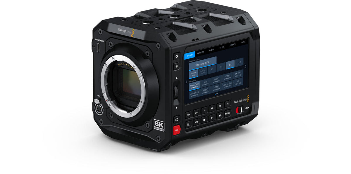 Blackmagic PYXIS 12K PL, Advanced digital film camera with a revolutionary full frame 36 x 24mm RGBW sensor up to 12288 x 8040 resolution, 16 stops dynamic range and PL Mount