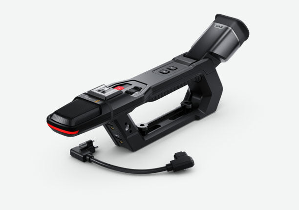 Blackmagic PYXIS Pro Handle, Professional handle for broadcast production with built in OLED viewfinder and precision glass optics, stereo microphone, record start/stop button and custom function buttons