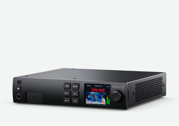 Blackmagic Studio Converter, Get the same workflow as SMPTE fiber, but using low cost 10G copper Ethernet cables