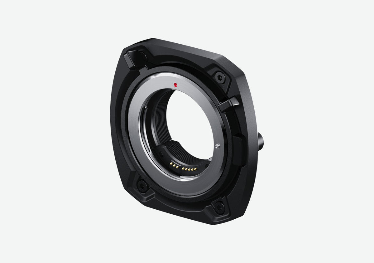 Blackmagic URSA Cine Mount EF, Interchangeable locking EF mount that lets you use EF compatible photo and cine lenses with your URSA Cine camera