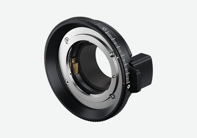 Blackmagic URSA Mini Pro F Mount, The URSA Mini Pro F Mount lets you use your favorite Nikon stills lenses with smooth high precision mechanical iris control