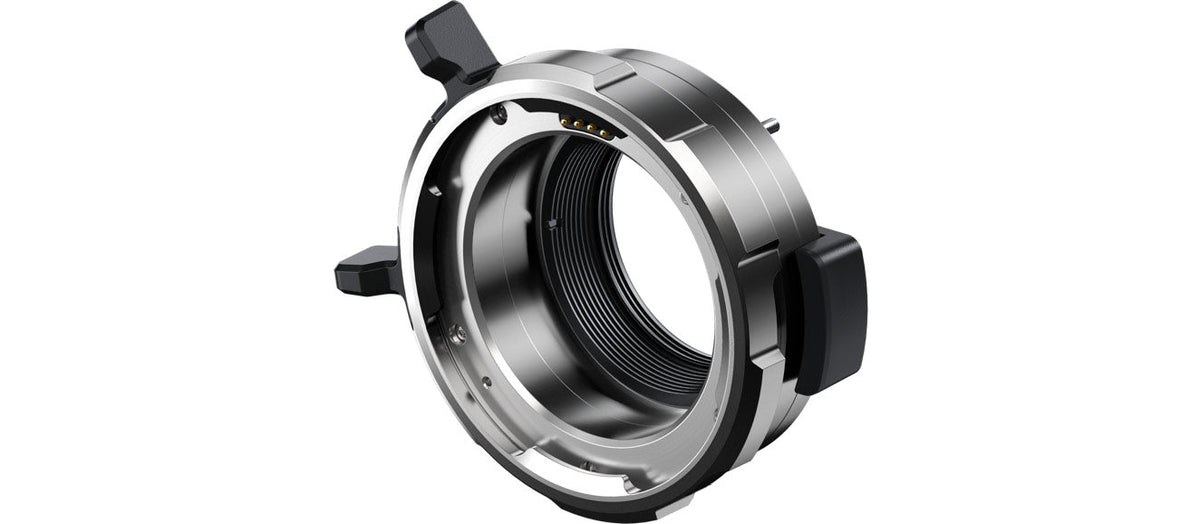 Blackmagic URSA Mini Pro F Mount, The URSA Mini Pro F Mount lets you use your favorite Nikon stills lenses with smooth high precision mechanical iris control