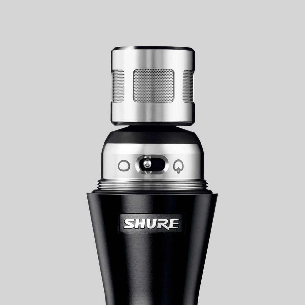 Shure KSM9HS, Condenser Microphone with Switchable Polar Pattern, Dual Pattern (Hypercardioid/Subcardioid) Condenser Handheld Vocal Microphone (Black)