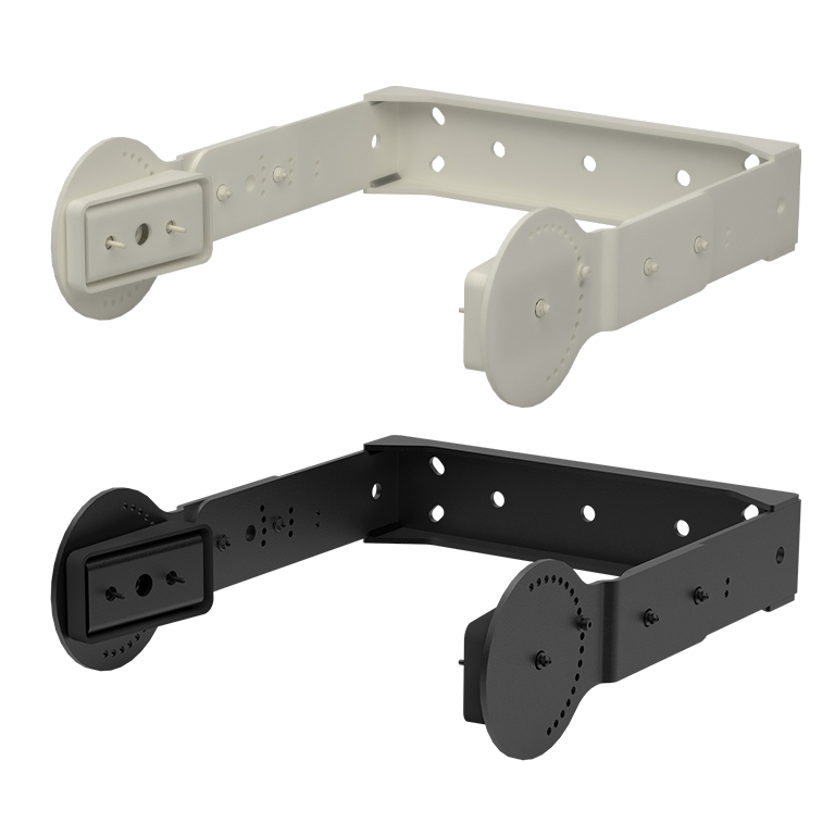 RCF V-BR 007 W - Vertical Bracket for Compact M 10 (Pair) (White)