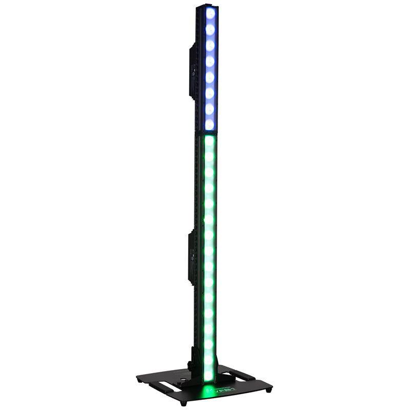 ADJ VFB1, Floor Base to Vertically Mount 4 x Electrapix Bar 8 or 2 x Electrapix Bar 16
