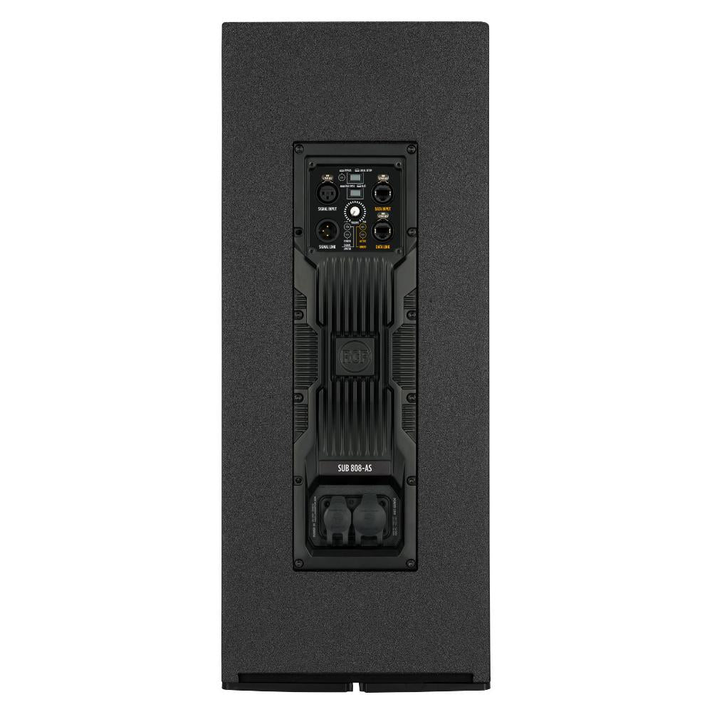 RCF SUB 808-AS - Active 2000W Dual 8" Subwoofer (RDNET Ready)