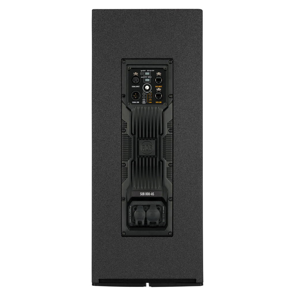 RCF SUB 808-AS, Active 2000W Dual 8" Subwoofer, RDNET Ready - USED