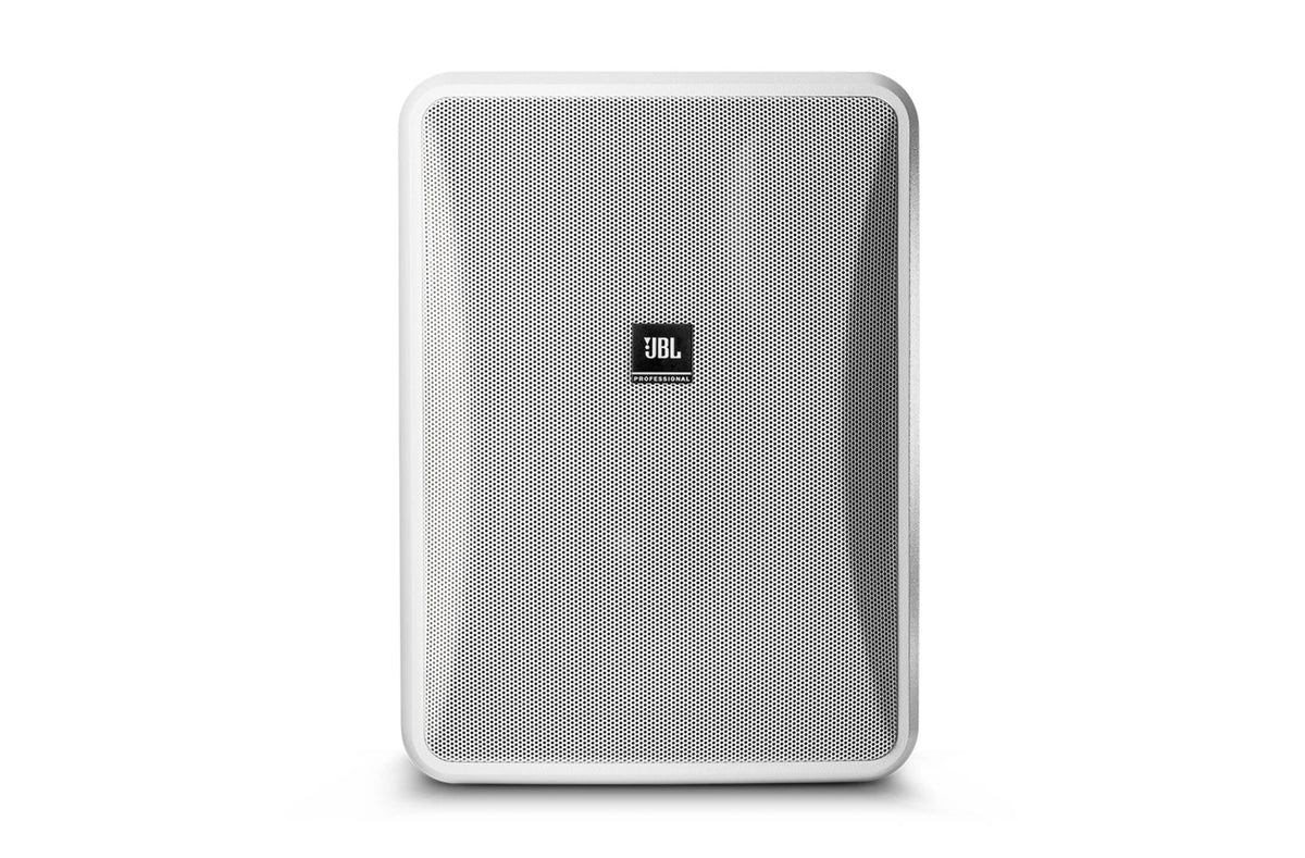 JBL CONTROL 28-1-WH, 8" 2-WAY High-O/P Surface Mt Speaker, Wht
