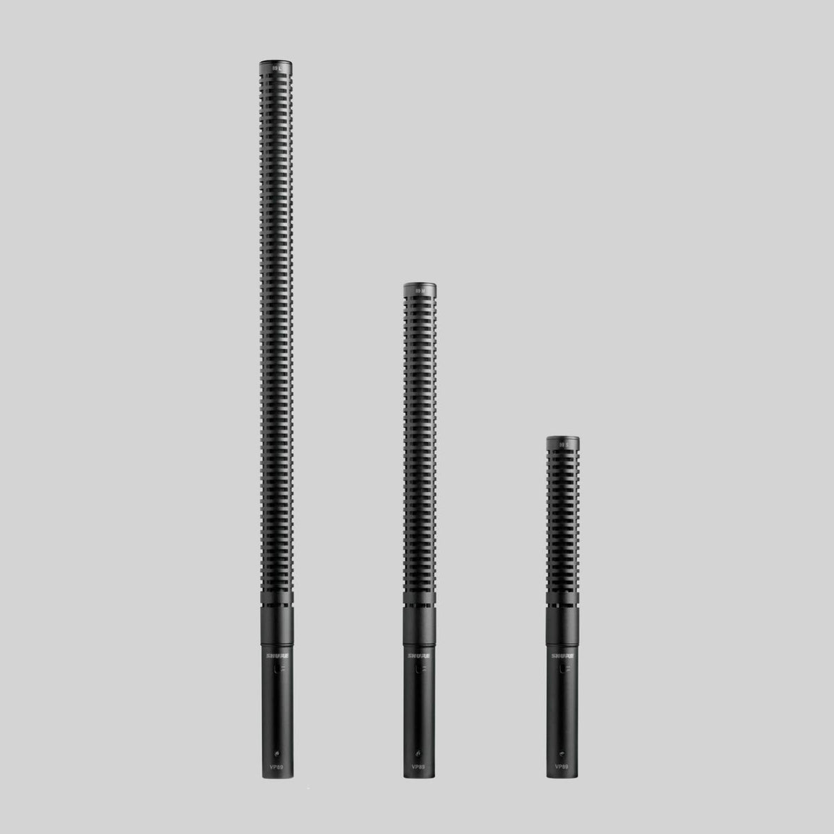 Shure VP89M, Premium Modular Shotgun Microphone, Medium Condenser Shotgun Microphone with Case and Foam Windscreen